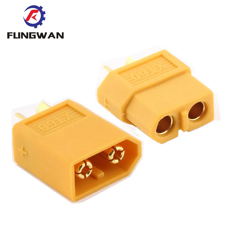 2 шт. штекеры XT60 для аккумуляторов LiPo|xt60 male|bullet connectorplug xt60 |