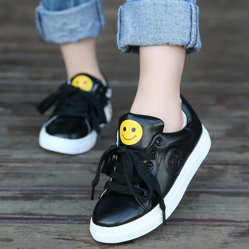 2017 Весна и осень новая детская обувь для мальчиков девочек доска корейской