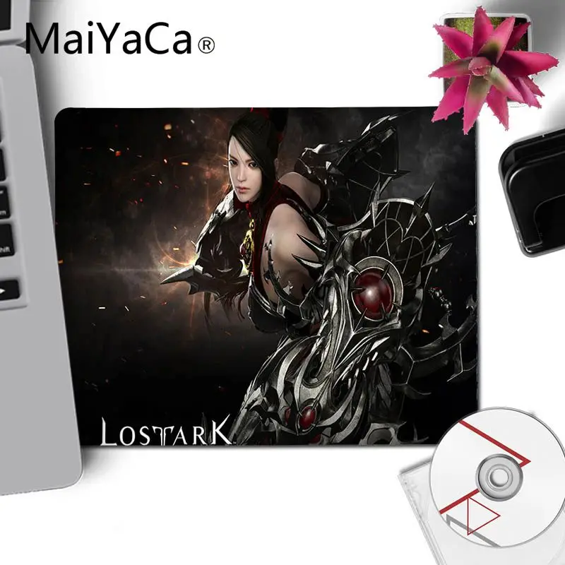 No Lock Edge18x22cm MaiYaCa Забавный LOST ARK, маленькие игровые коврики для мыши, Настольный коврик, нескользящий коврик для ноутбука, компьютера, ПК, игровой коврик для мыши, коврик для геймера, Настольный коврик - Цвет: No Lock Edge18x22cm