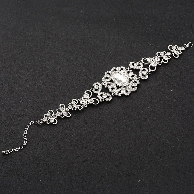 Корейский стиль новинка 2017 браслет невесты со стразами модные ювелирные