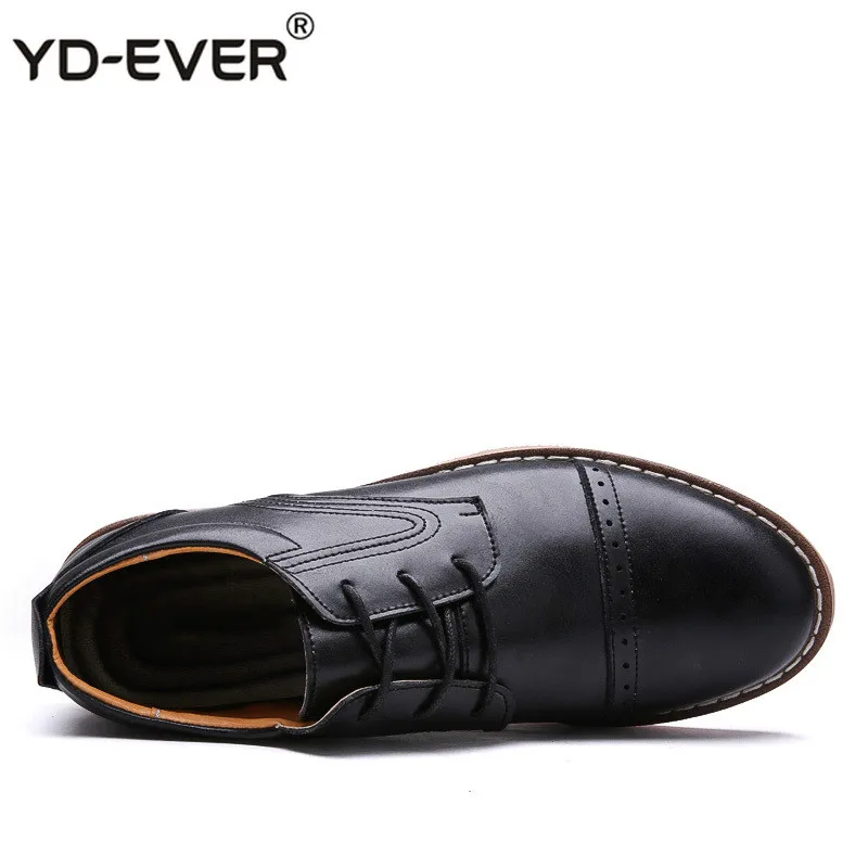 Brand 2019 Genuine Leather Man Casual Shoes Men Oxfords Footwear Breathable Classic Brogue Business Male Sneakers 765 | Обувь