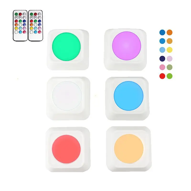 3 шт. 13 цветов Изменение RGB пульт дистанционного управления Pat ночник для шкафа