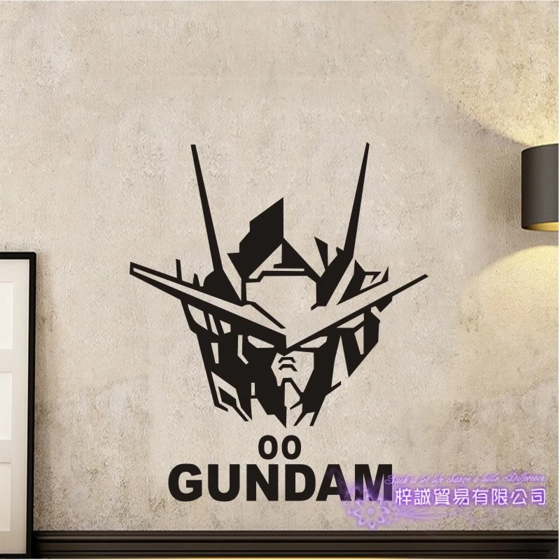 00 GUNDAM настенная наклейка Виниловая на стену s Наклейка Декор домашнее