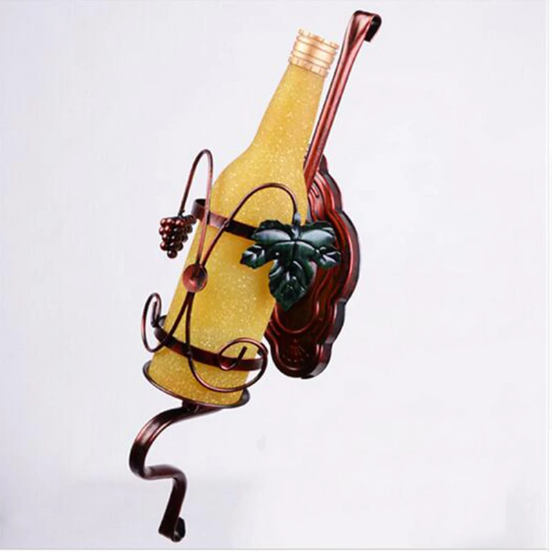 Маленькие модные деревенские винтажные Настенные светильники с пивной бутылкой