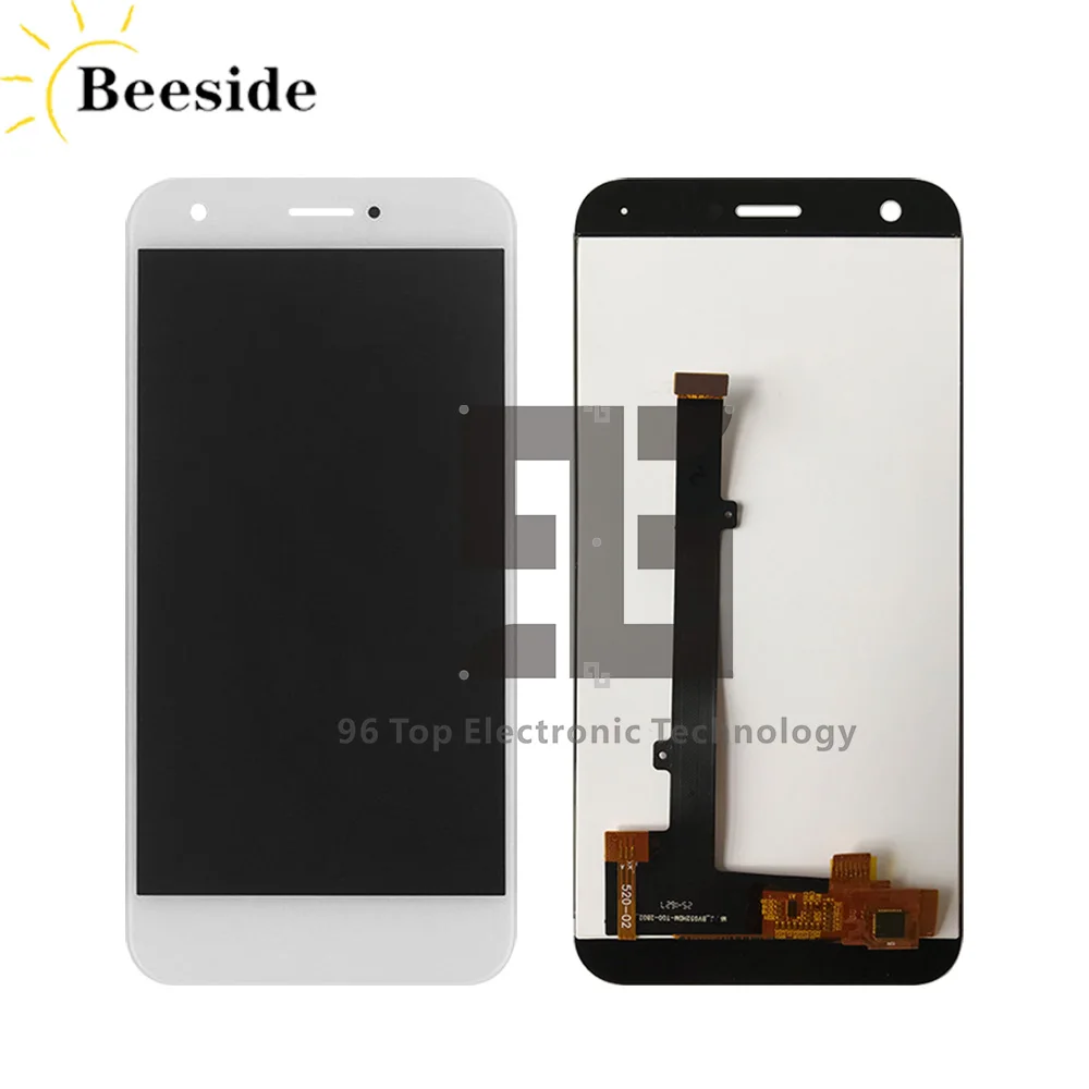 AA+ качественный ЖК-дисплей 5,2 ''для zte Blade A512/Blade Z10 ЖК-дисплей кодирующий преобразователь сенсорного экрана в сборе Замена черного/белого цвета