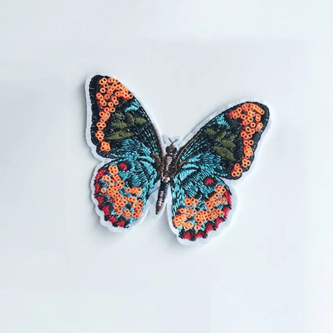 6 шт. декоративные нашивки с бабочками для одежды - купить по выгодной цене |