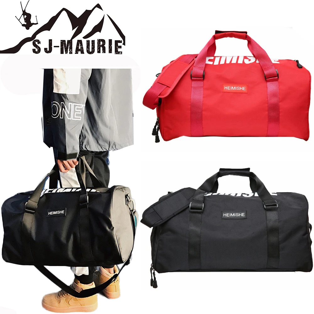 Черная и красная спортивная сумка для занятий спортом Bolsa Deporte Hombre сумки фитнеса