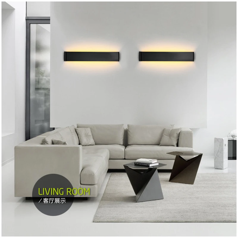 Современный светодиодный настенный светильник 12 Вт для ванной комнаты