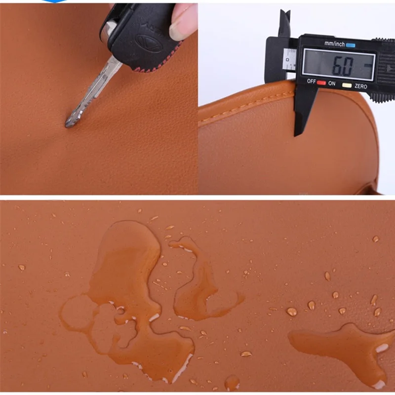 Новая кожаная автомобильная сумка для хранения на спинку сиденья Органайзер