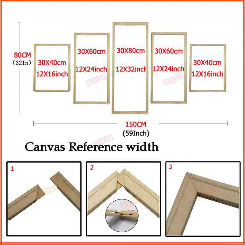 Картина в виде слона 5 шт. настенный художественный постер абстрактные настенные