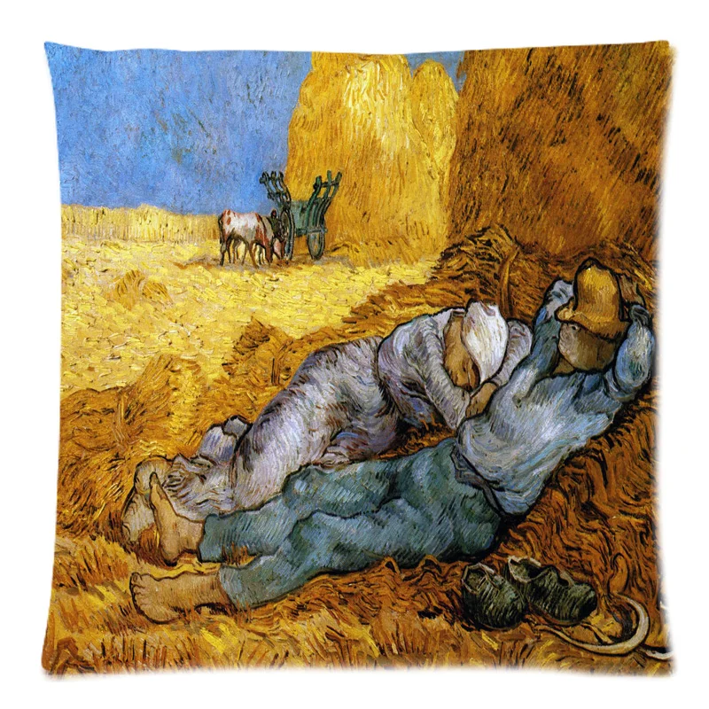 По индивидуальному заказу для диванных подушек наволочки Ван Гога Подушка Чехол