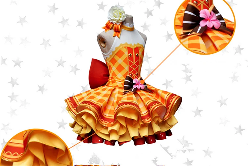 КУСАКА Хонока букет цветов пробуждение костюм для косплея Рождественский женское платье наряды платья