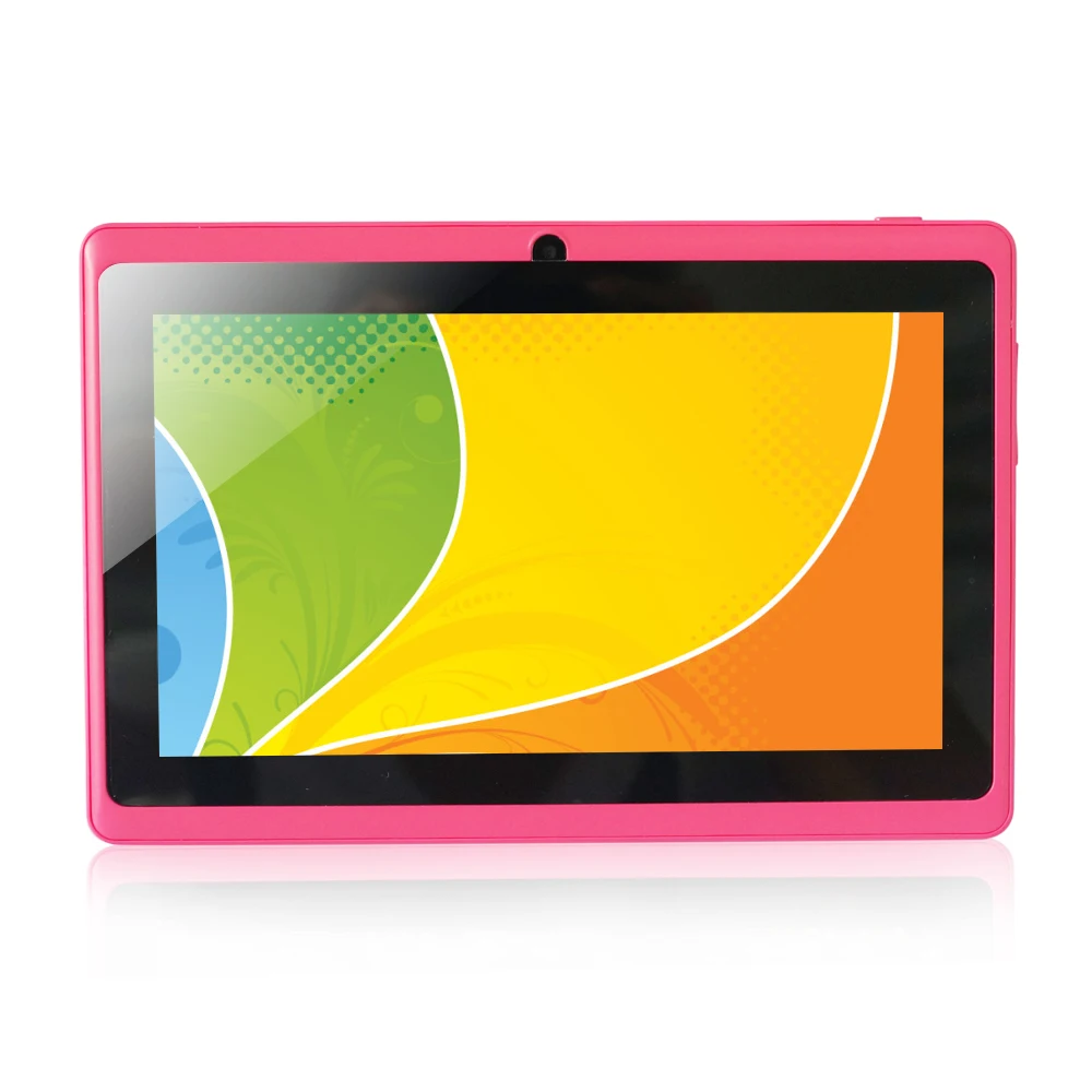 Бесплатная доставка 7 &quotQ88 Allwinner A33 4 ядра 1 5 ГГц шесть Цвета Q88 дюймов планшетный ПК