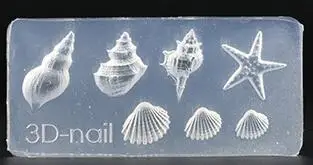 1 шт 3D силиконовая форма для штамповки ногтей резьба штамповка для ногтей шаблон для дизайна ногтей - Цвет: style 16