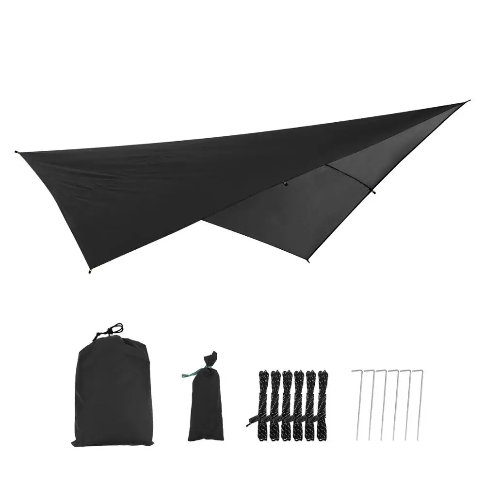 Portable Lightweight Outdoor Camping Sunshade Hammock Cover shelter Waterproof Tent rain fly Tarp | Мебель