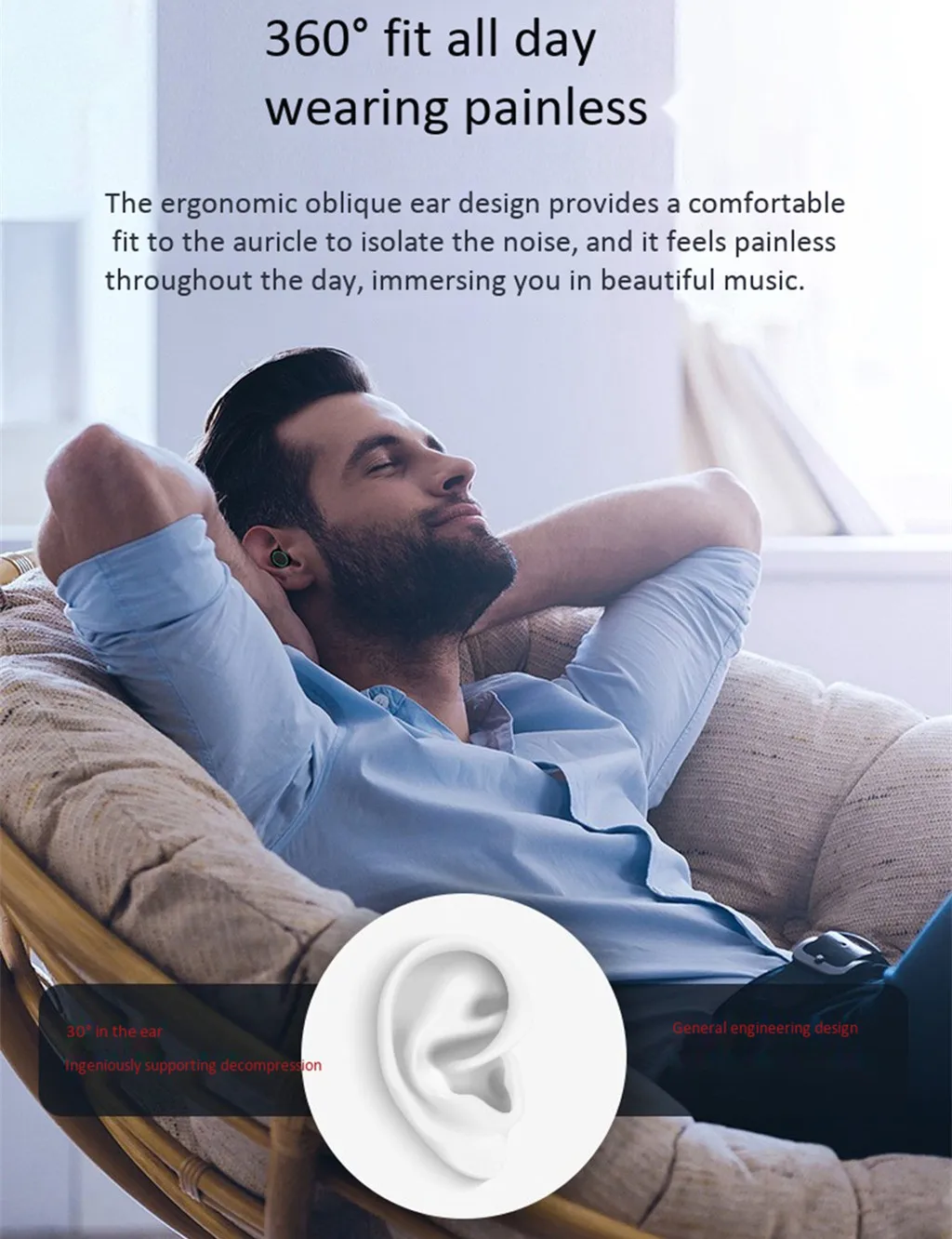 TWS bluetooth 5 0 настоящие беспроводные наушники Смарт водонепроницаемые стерео Hifi 3D с