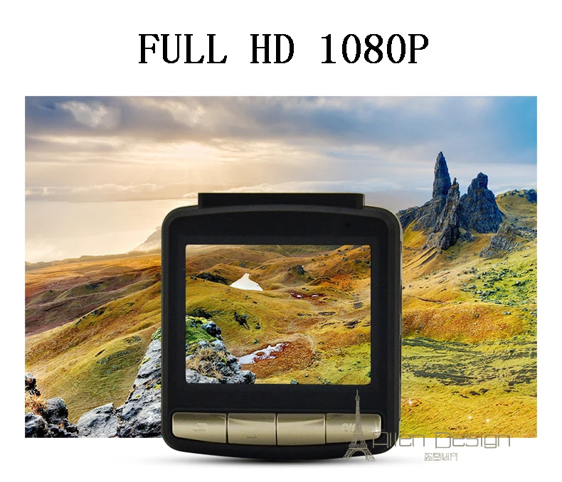 2019 Full HD 1080 p Новая Автомобильная камера dvr Автомобильный видеорегистратор ночного