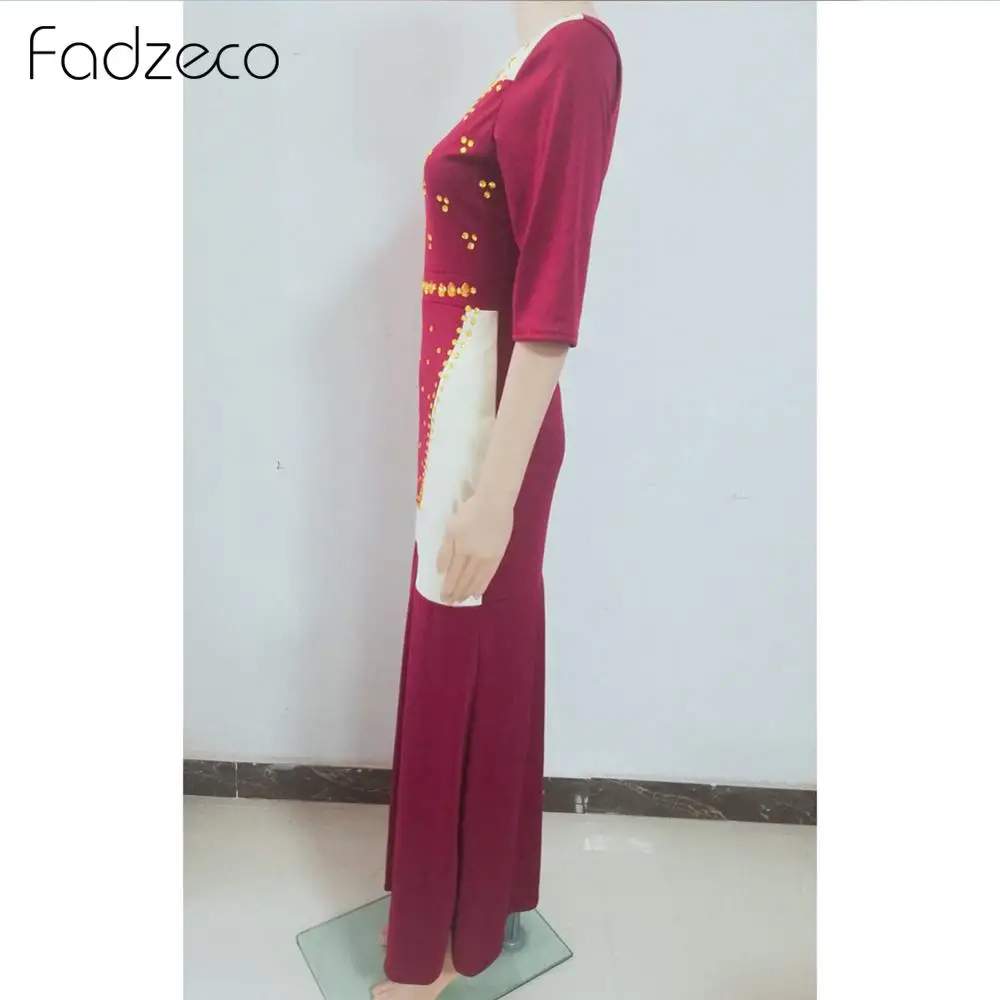 Женское длинное платье Fadzeco платье-пачка с коротким рукавом в стиле ретро |