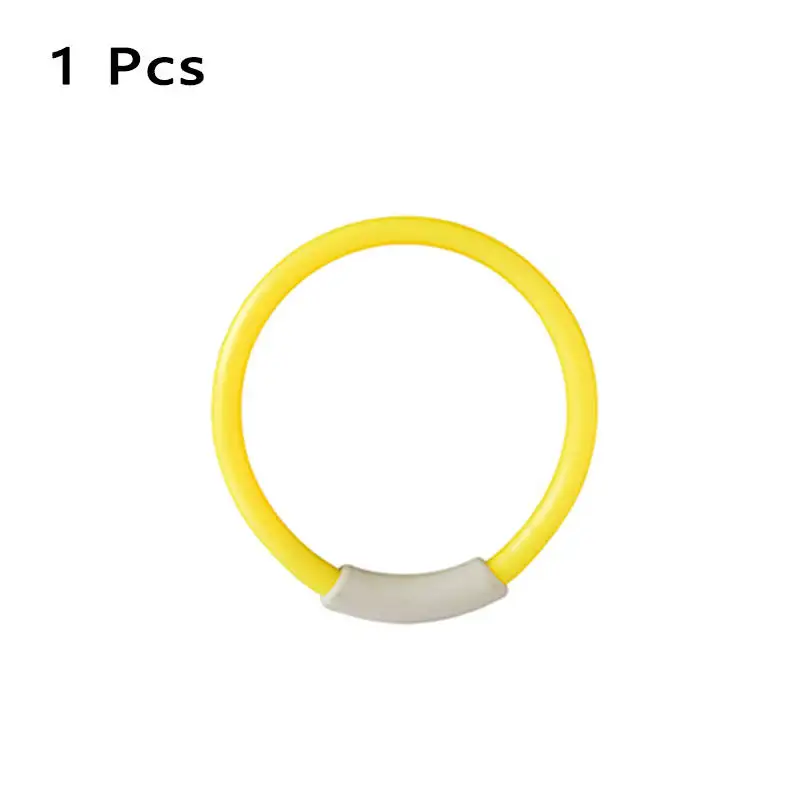 1 Pc yellow Детская игрушка для плавания, кольцо для дайвинга, водоросли, подводная палка, водная торпеда, ракета, метательные игрушки, летняя игра, плавательный бассейн, игрушки, подарки - Цвет: 1 Pc yellow