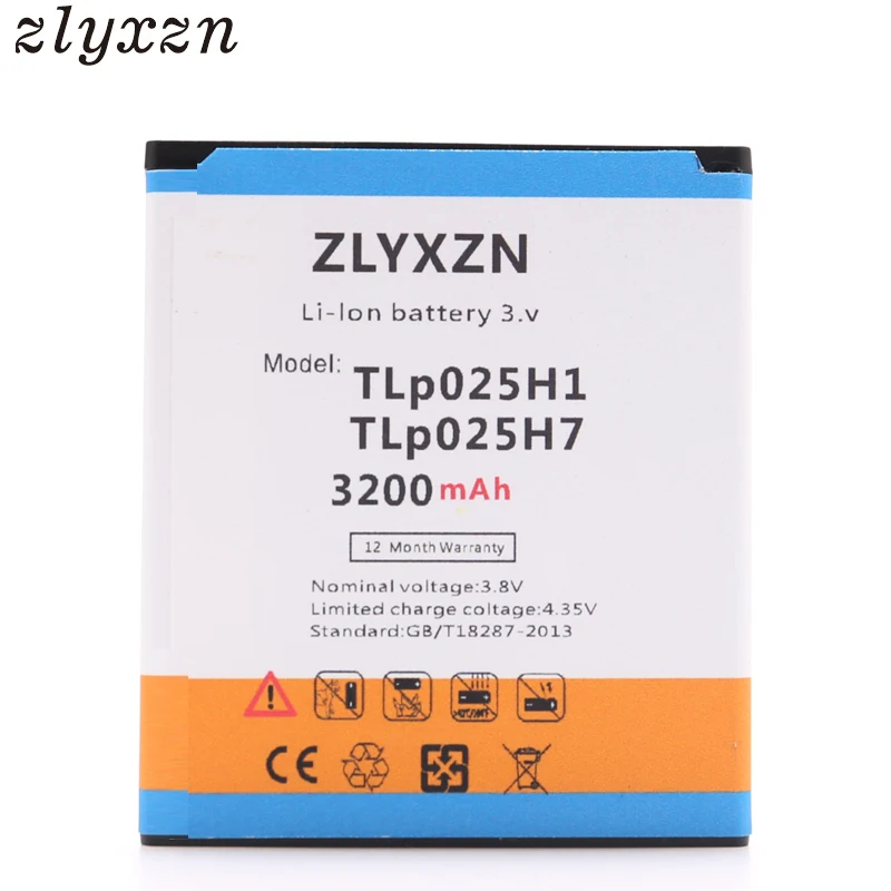 3200 мАч TLp025H7 батарея для Alcatel 5051 Pop 4 (5 0) TLp025H1 батареи мобильных