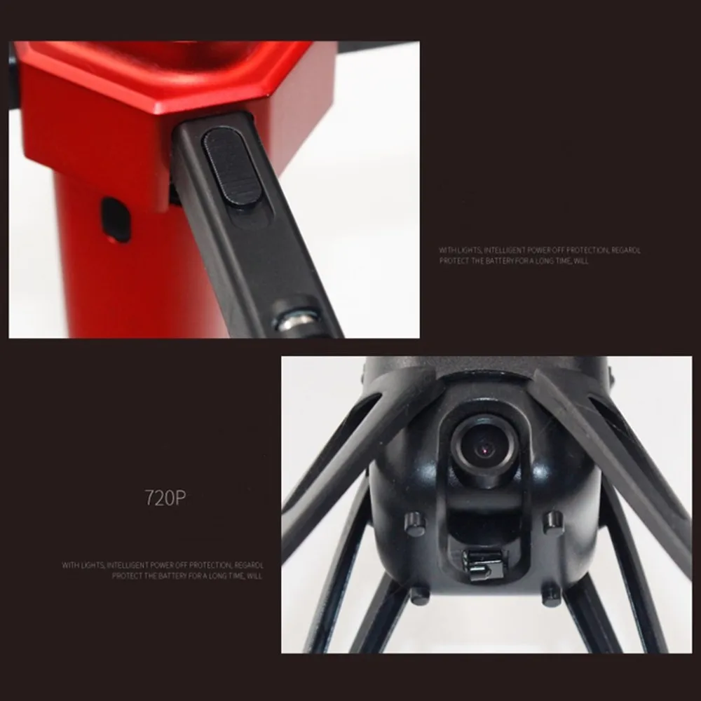 L6059 Смарт селфи RC складной Квадрокоптер Дрон самолет с FPV 720P HD широкоугольная