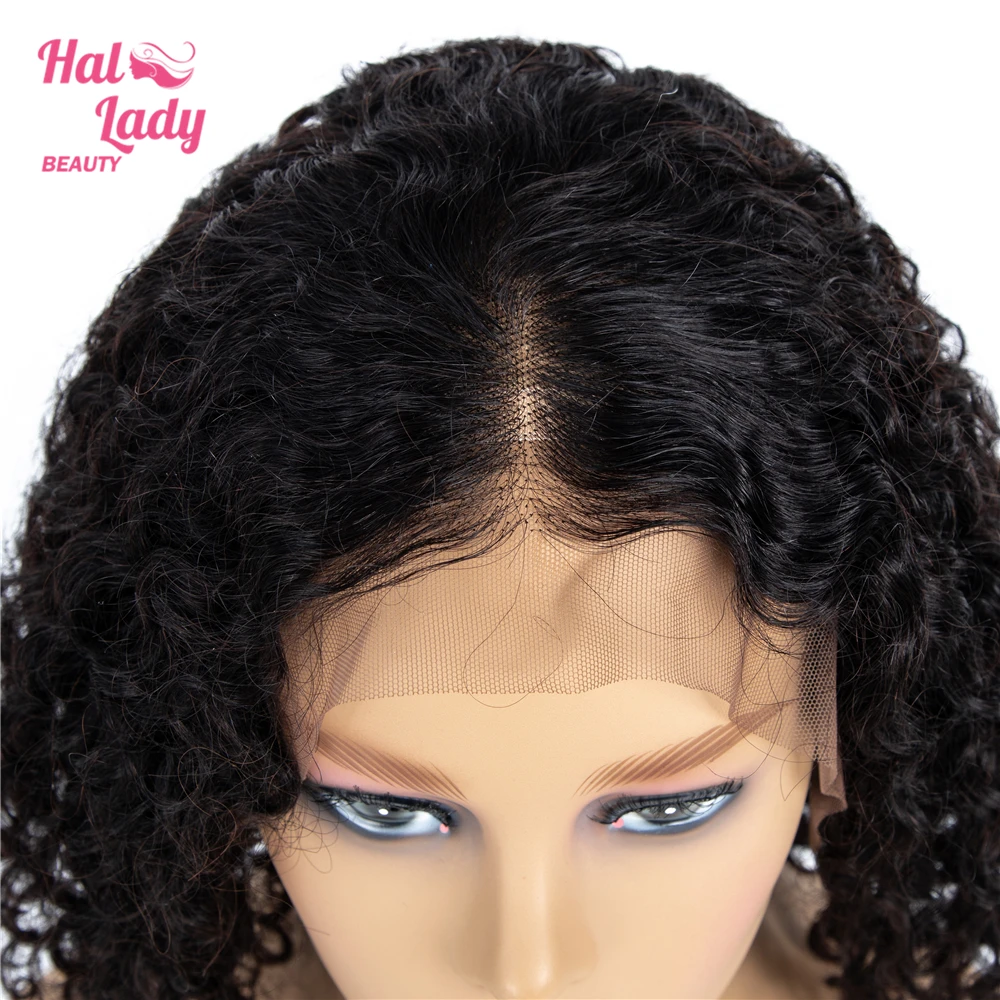 Парики из натуральных волос Halo Lady Beauty длинные волосы 13*4 без remy 150%|Парик на