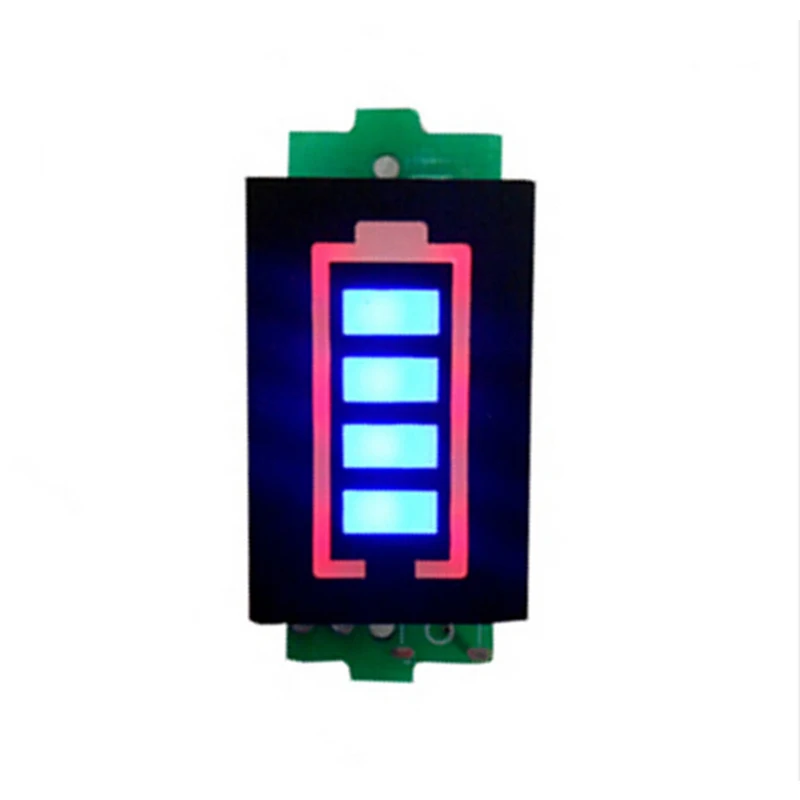 2S 2 Series Lithium Battery Capacity Indicator Module 8.4V Blue Display Electric Vehicle Power Tester Li-po Li-ion | Электронные