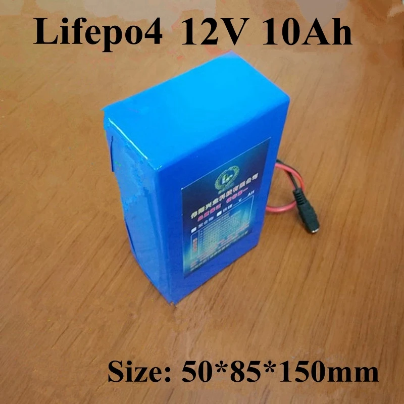 Lifepo4 12 V 10Ah lifepo4 аккумулятор для ebike escooter солнечная панель v литий ионная батарея