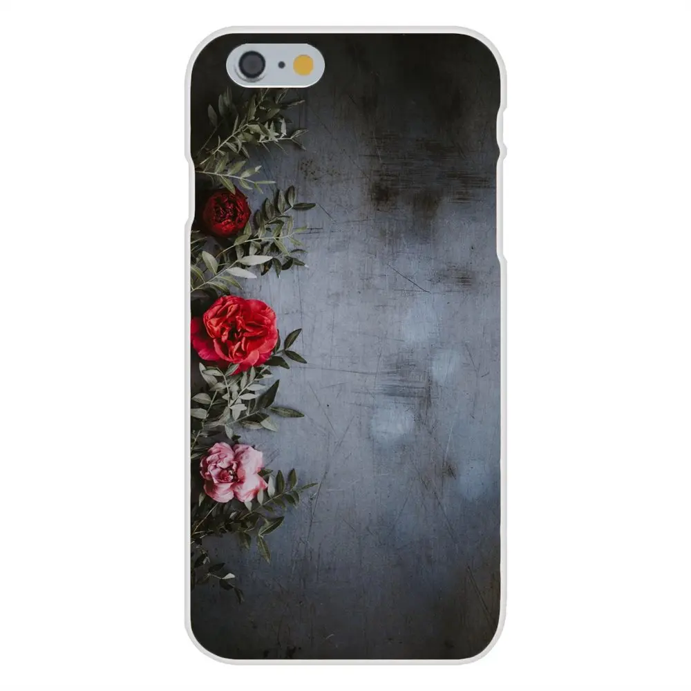 FGHGF Flower Rose Floral Leaves TPU Case for huawei G7 G8 honor 4C 5A 6 V8 Mate 7 8 9 Y3 Y5 Y6 P7 P8 P9 | Мобильные телефоны и