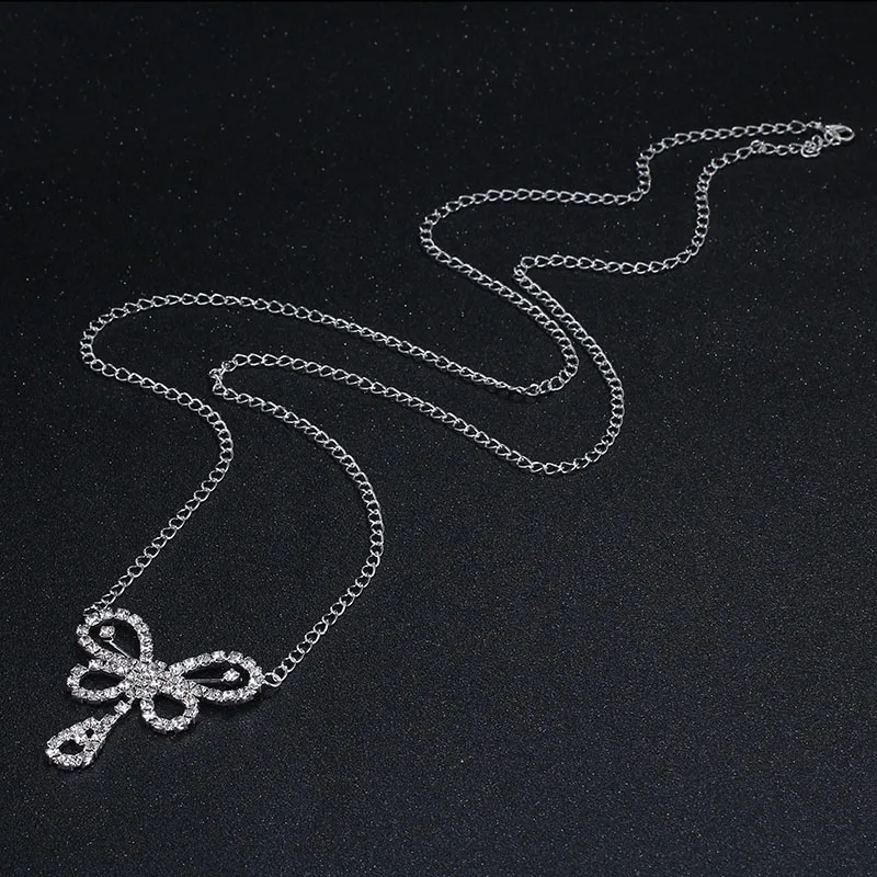 Блестящая цепочка для танца живота Серебряная летняя бижутерия|chain series|chainchain ankle |