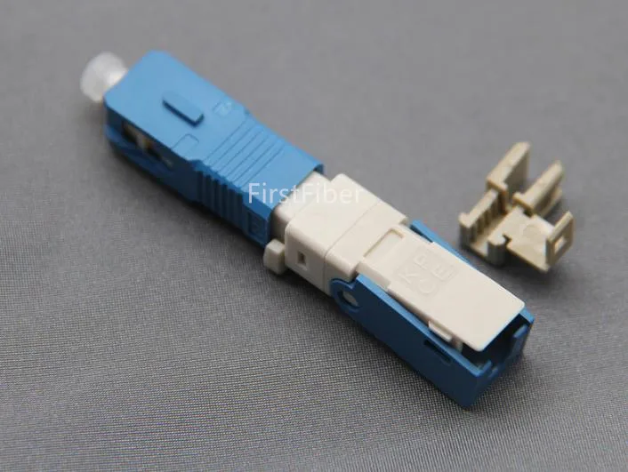 50/100 шт. SC APC/UPC быстрый разъем адаптер стандарта холодный FTTH однорежимный UPC |