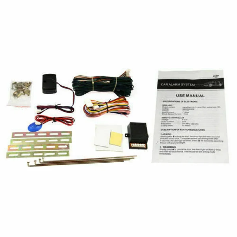 Универсальный Автомобильный Центральный 4 дверной замок разблокировка