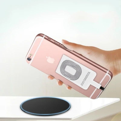 Qi беспроводной зарядный приемник Micro USB Type C универсальное Быстрое беспроводное