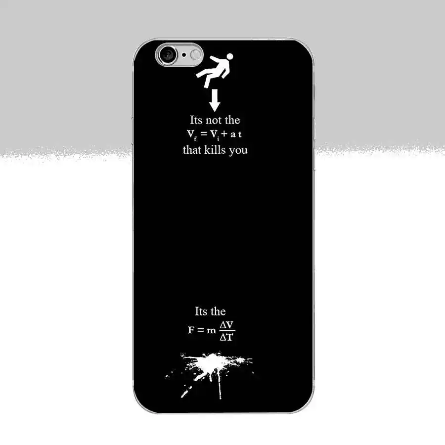 30G e mc2 с E = mc математический Альберт чехол s iPhone 6 6s 7 8 Чехол Мягкий ТПУ силиконовый чехол для Apple iPhone 6 6s 7 8 чехол