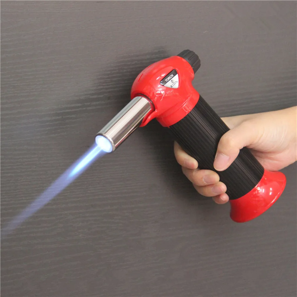 360 градусов огнеупорный бутановый микро сварочный факел газофонарь фонарь для