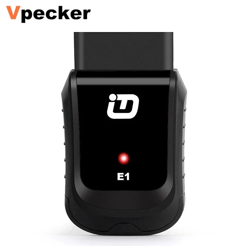 VPECKER E1 ONLY VPECKER E1 Wifi полная система OBD2 автоматический сканер TPMS ABS SAS подушка безопасности EPB сброс масла многоязычный ODB2 диагностический инструмент Бесплатное обновление - Цвет: VPECKER E1 ONLY