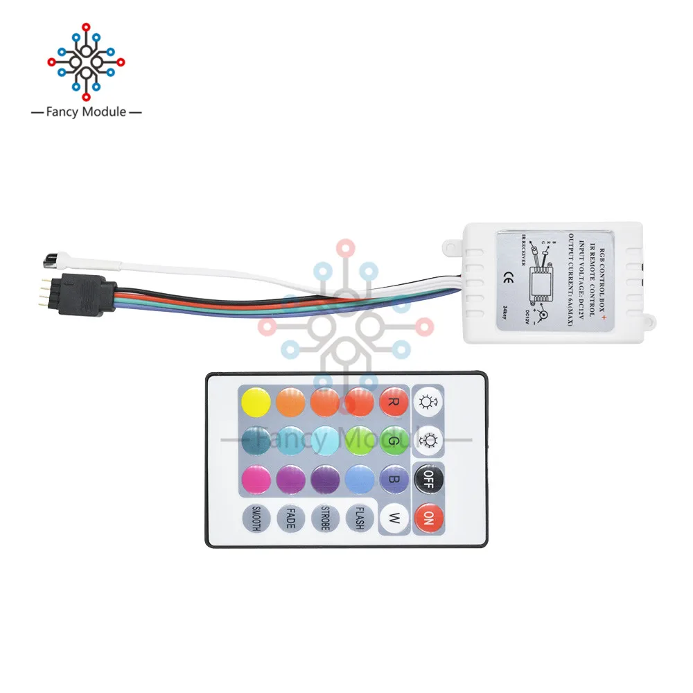 Светодиодная лента SMD5050 уличная Водонепроницаемая монохромная led полоска 12 В 5 м в