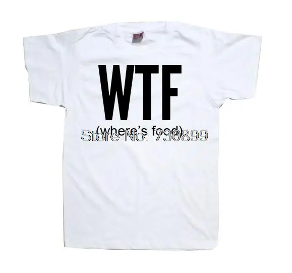 WTF (where's the food) Tee tshirt t shirt More Colors Mens Womens | Женская одежда
