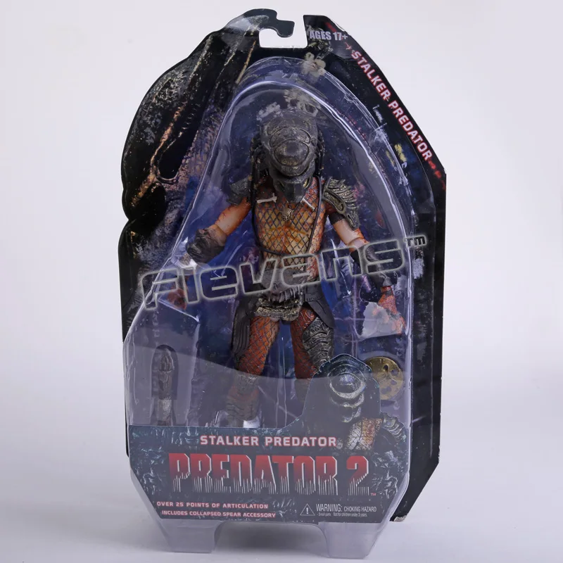 NECA Хищник 2 стража змея Сталкер хищник, ПВХ Фигурки коллекционные игрушки " 18 см