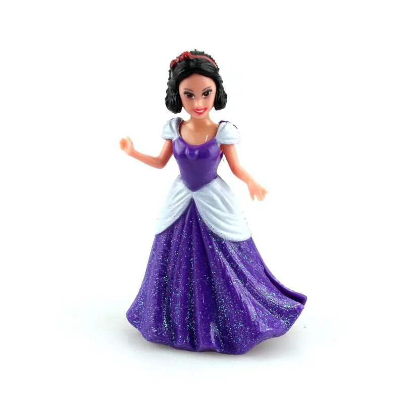 Игрушки Disney 14 шт./лот мультяшное аниме принцесса Белоснежка Русалка Набор