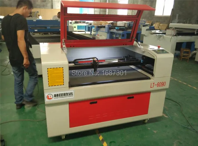 Китай производство 1.5kw водяного охлаждения лазерной резки lt 9060/lt 6090/лазерный