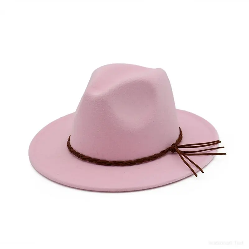 Осень и зима для женщин фетр гладкая шляпа джаз сомбреро волосатые одежда кепки