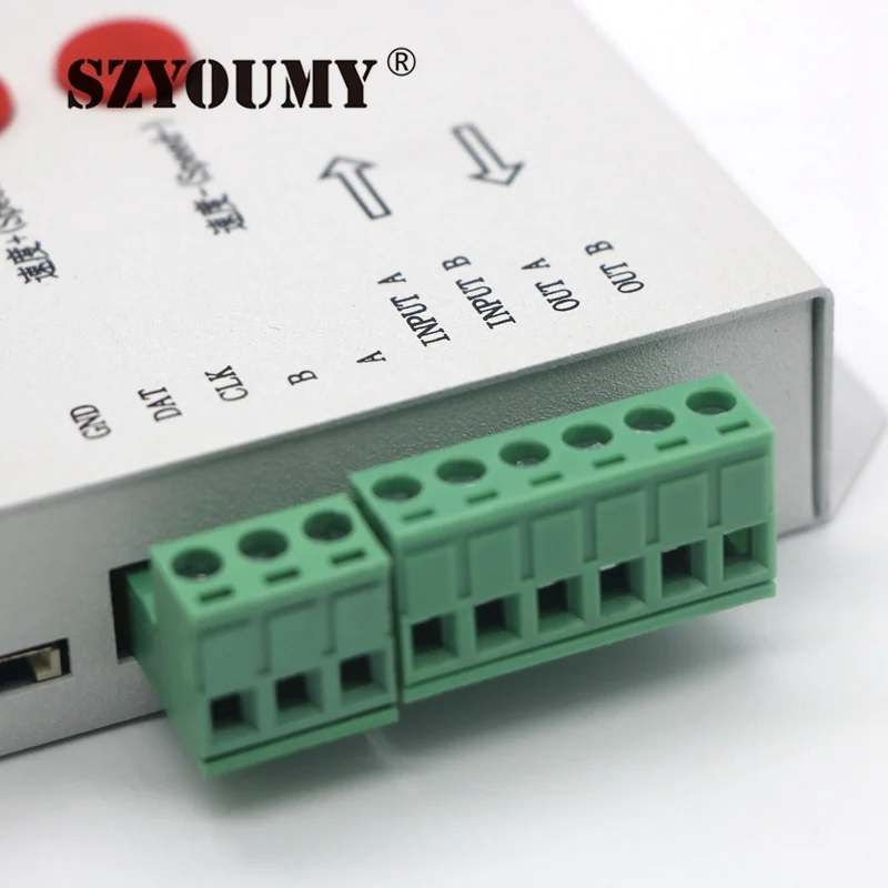 SZYOUMY T1000S SD карта 2048 пикселей контроллер Светодиодный точечный светильник
