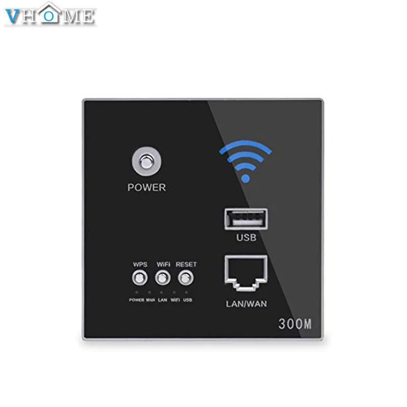 Vhome 300 Мбит/с 220 В реле питания AP умный беспроводной WIFI ретранслятор расширитель