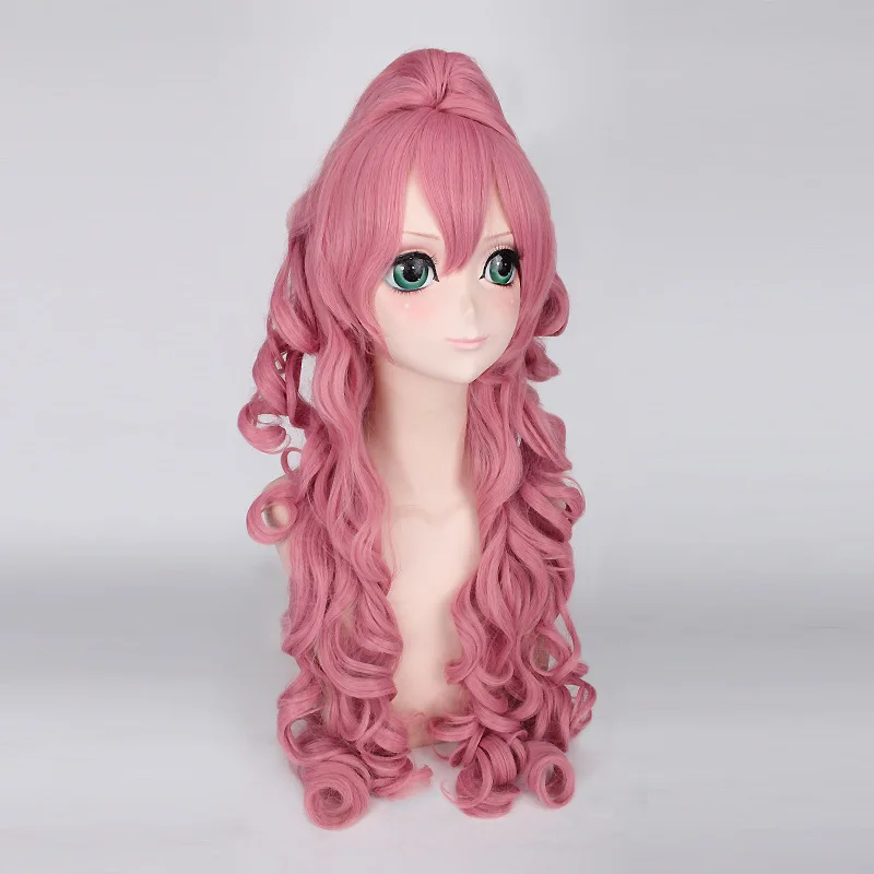 Vocaloid Megurine Luka длинный парик косплей костюм женские термостойкие синтетические