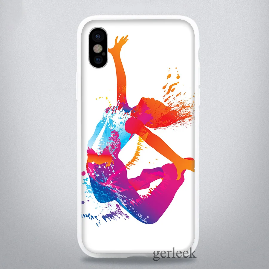 Чехол для телефона Love гимнастическая картина маслом для iPhone 11 Pro 5 5S SE 6 6S 7 8 Plus X XR XS Max чехлы - Цвет: 10