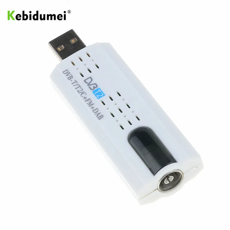 Цифровой спутниковый ТВ тюнер kebidumei DVB t2 usb с антенной дистанционный HDTV приемник 2 0