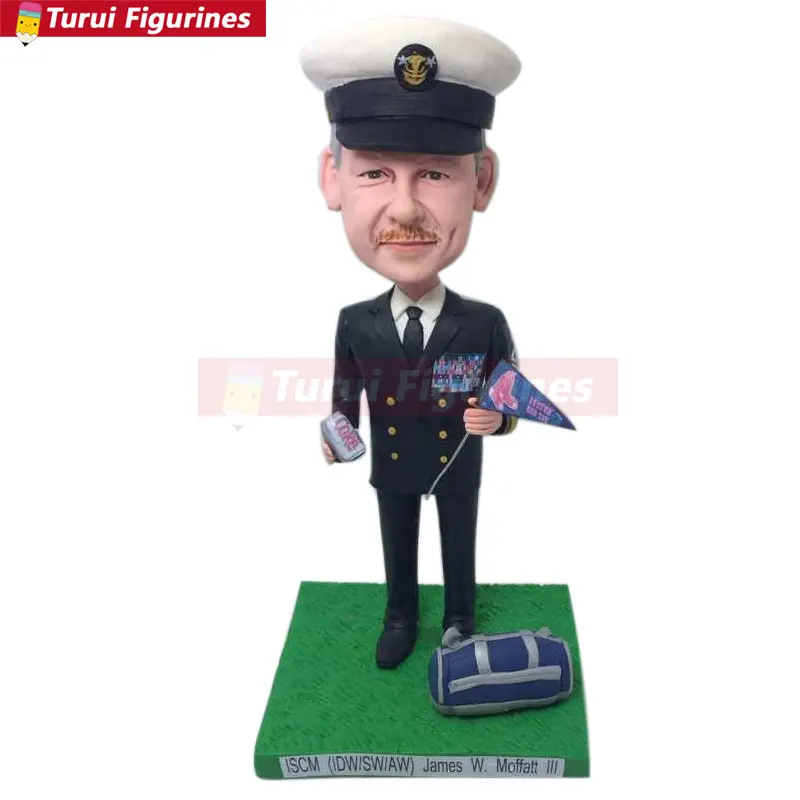 Военно морской флот Commander персонализированные муж отец подарок военно на заказ с