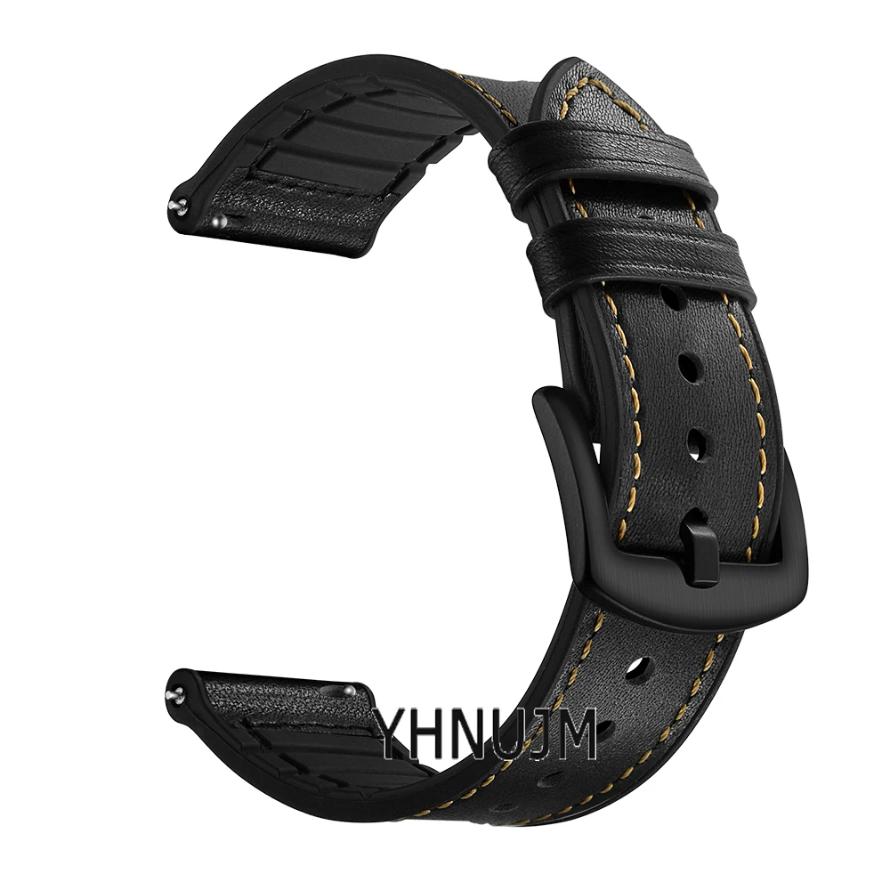 Кожаный силиконовый ремешок для Xiaomi Huami Amazfit Stratos 2, умный ремешок для часов, чехол, защитная крышка, 3 в 1