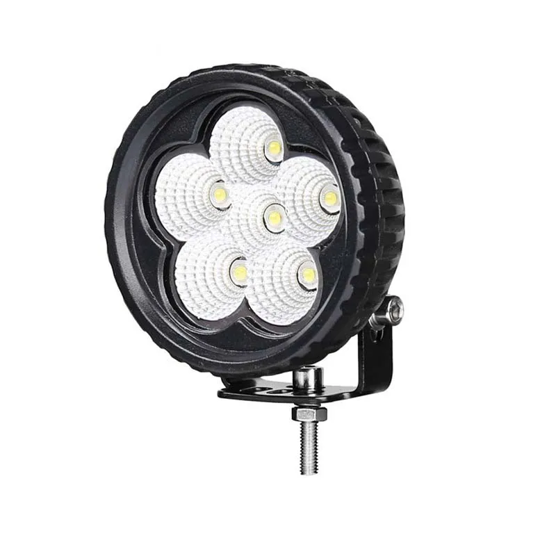 Универсальный 18 Вт 6LED круглый прожектор Автомобильные фары точечный